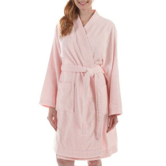 NWT UGG PINK TERRY PLUSH BATH ROBE XL/XXL